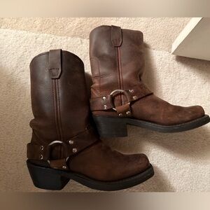 Durango Dark Brown Leather Boots